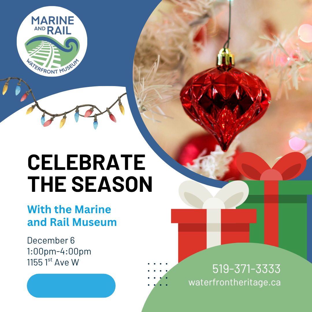 Event image Celebrate the Season at the Marine & Rail Museum